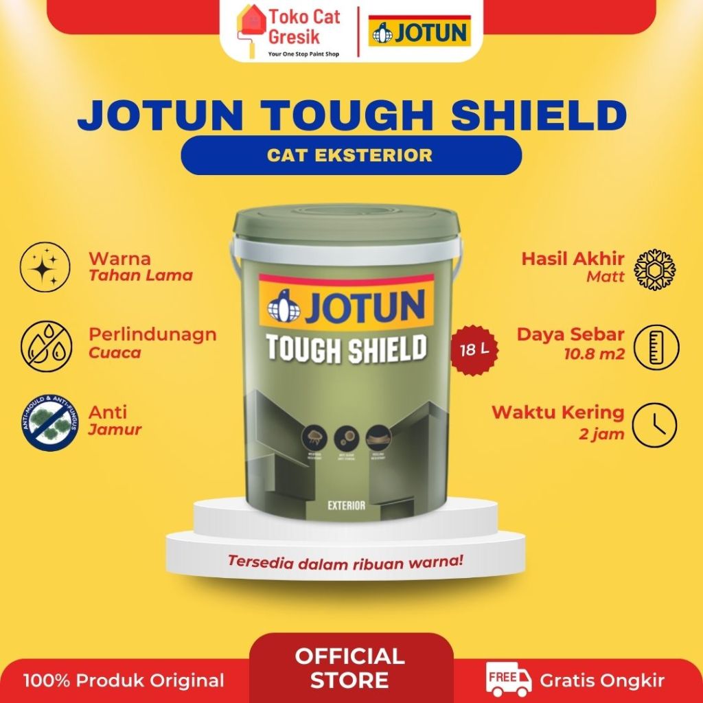 CAT TEMBOK JOTUN TOUGH SHIELD 18L