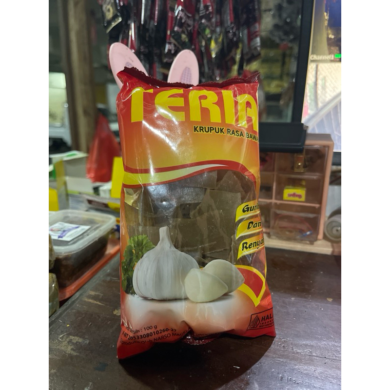 

KERUPUK TERIA / KRUPUK BAWANG / TERIA