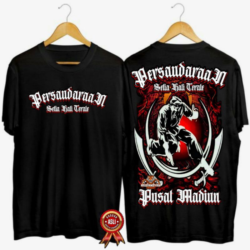Kaos SETIA HATI TERATE SABLON KEREN BUKAAN PSHT