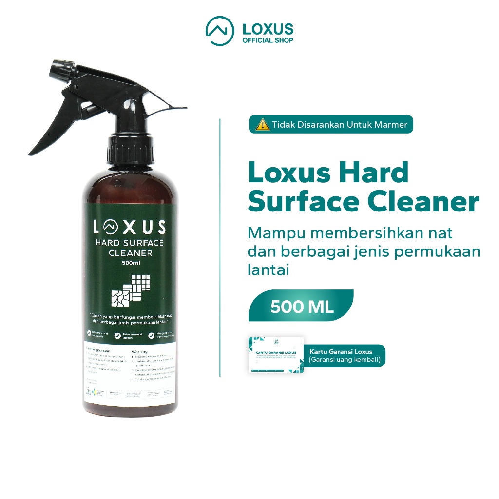 Loxus Hard Surface Pembersih Nat Lantai Granit Keramik 500ML