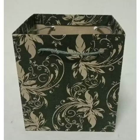 

Paperbag Donat batik 14x12x16