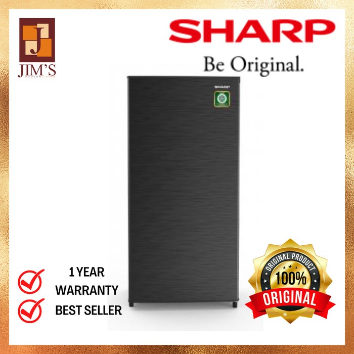 SHARP KULKAS 1 PINTU 166 Liter SJN182N
