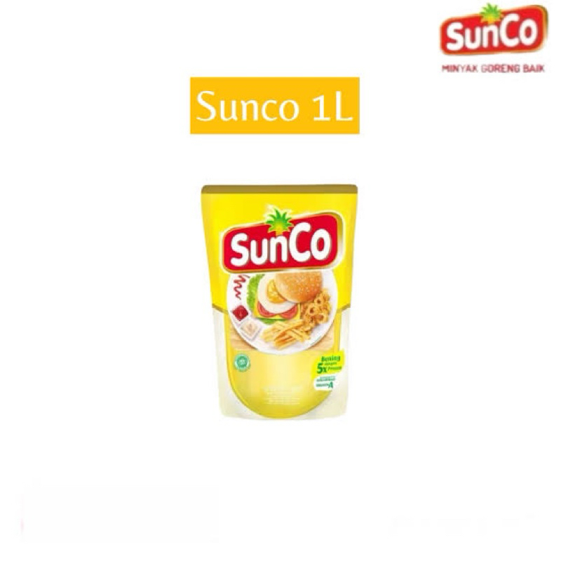 

Sunco Minyak Goreng Kemasan Refil 1 lt