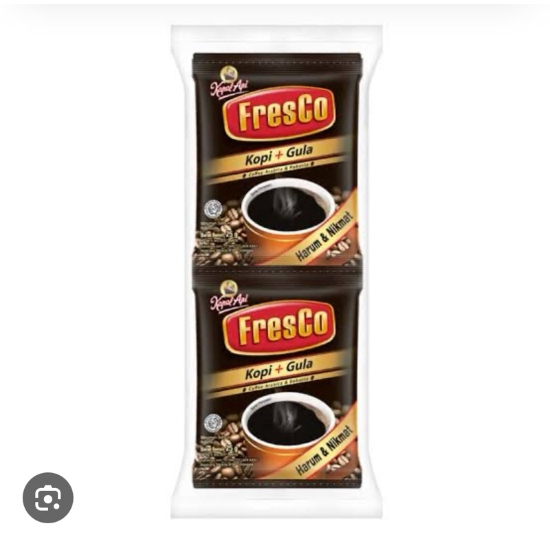 

FRESCO KOPI + GULA 25 GRAM RENTENG