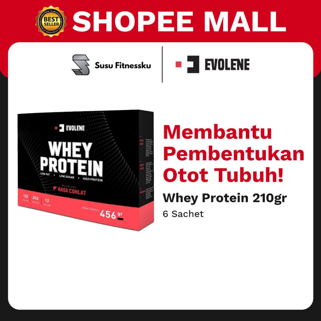 Evolene whey 210gr(6 Sachet) Whey Protein