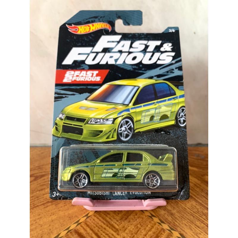 Hotwheels Mitsubishi Lancer Evo 7 Fast and Furious Brian O’connor