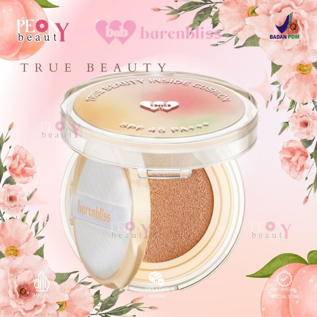 BNB Barenbliss Korean Bloomatte True Beauty Inside Cushion 12g | FULL CASE | REFILL | Cushion BNB