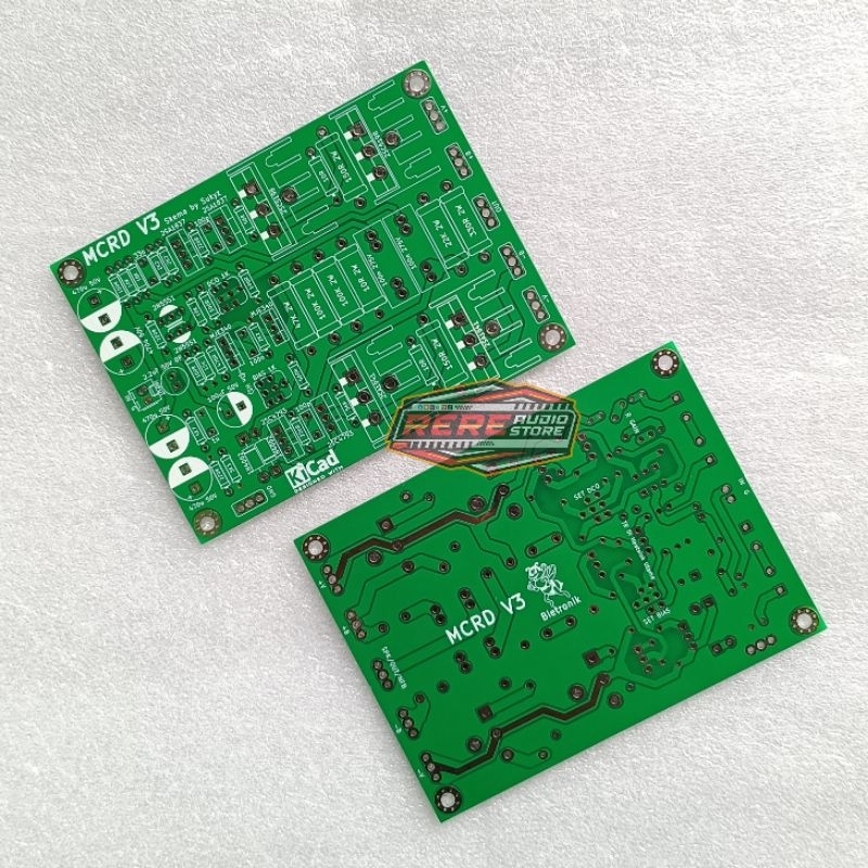 Terangshop17 Pcb Power Amplifier Mcrd V3 Bostrap Double Layer Fr4 Fiber