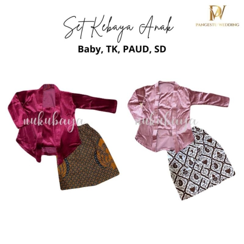 Set Kebaya Kutubaru + Jarik Wiru Instan