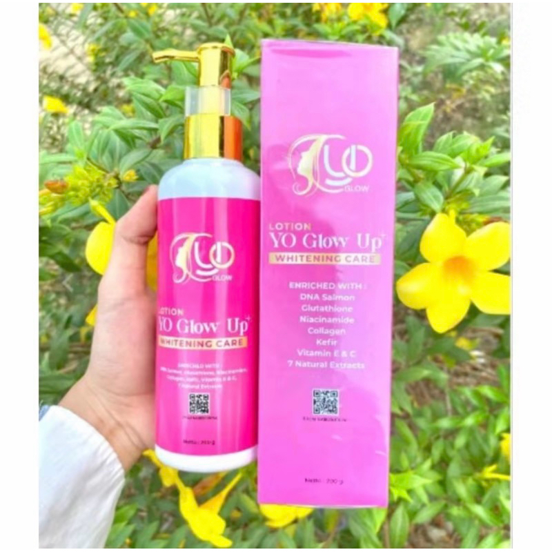 yo glow up lotion