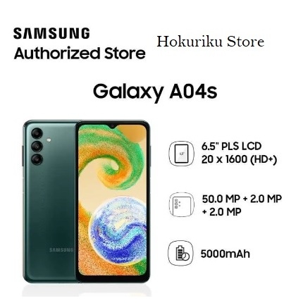 Samsung Galaxy A04S 4/64 GB Baru Garansi Resmi New