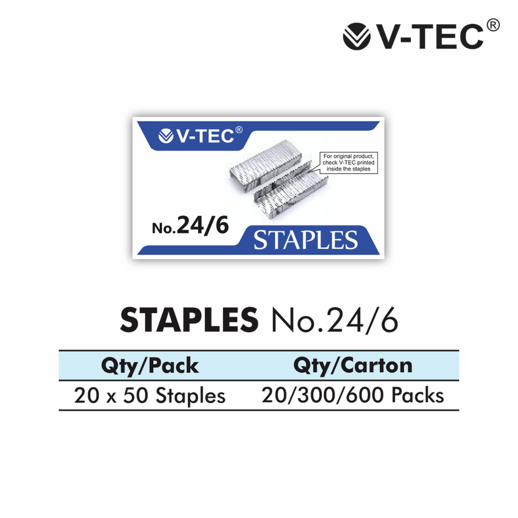 

ISI STAPLES VTEC NO 24/6