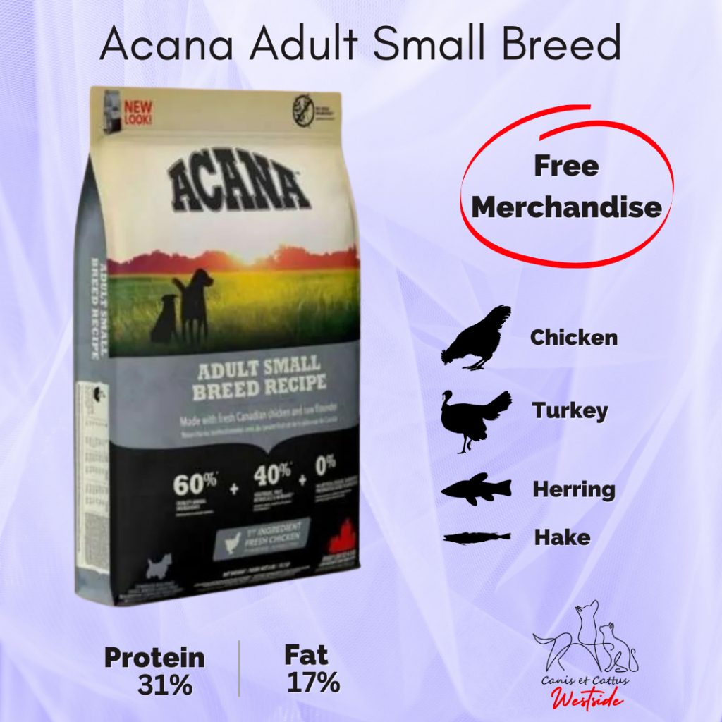Acana Adult Small Breed Heritage 6 kg (Dog Food)