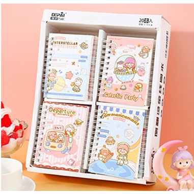 

DEPAI NOTEBOOK TYPE 666-41 UK. 77 X 107 MM ISI 80 SHEETS / 80GSM - BUKU CATATAN - DIADY