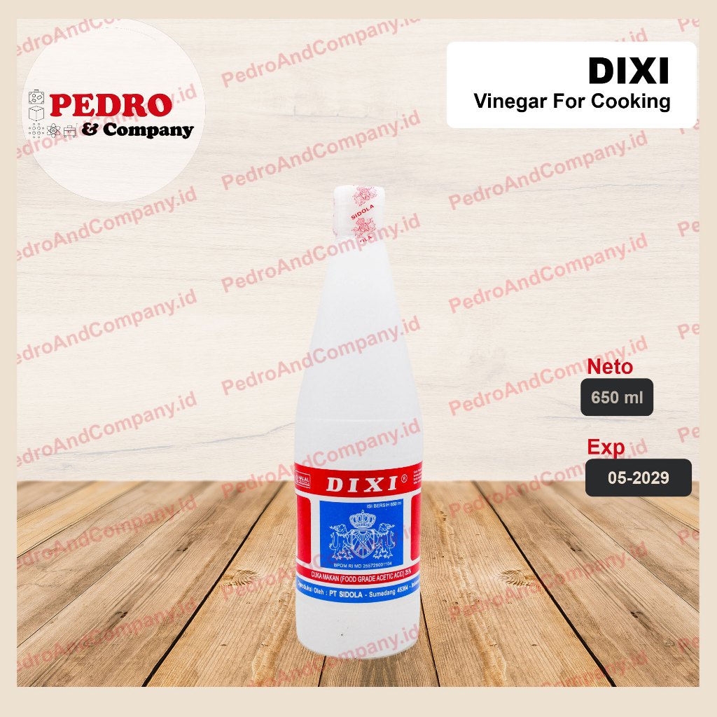 

Dixi cuka makan 650 ml - vinegar for cooking