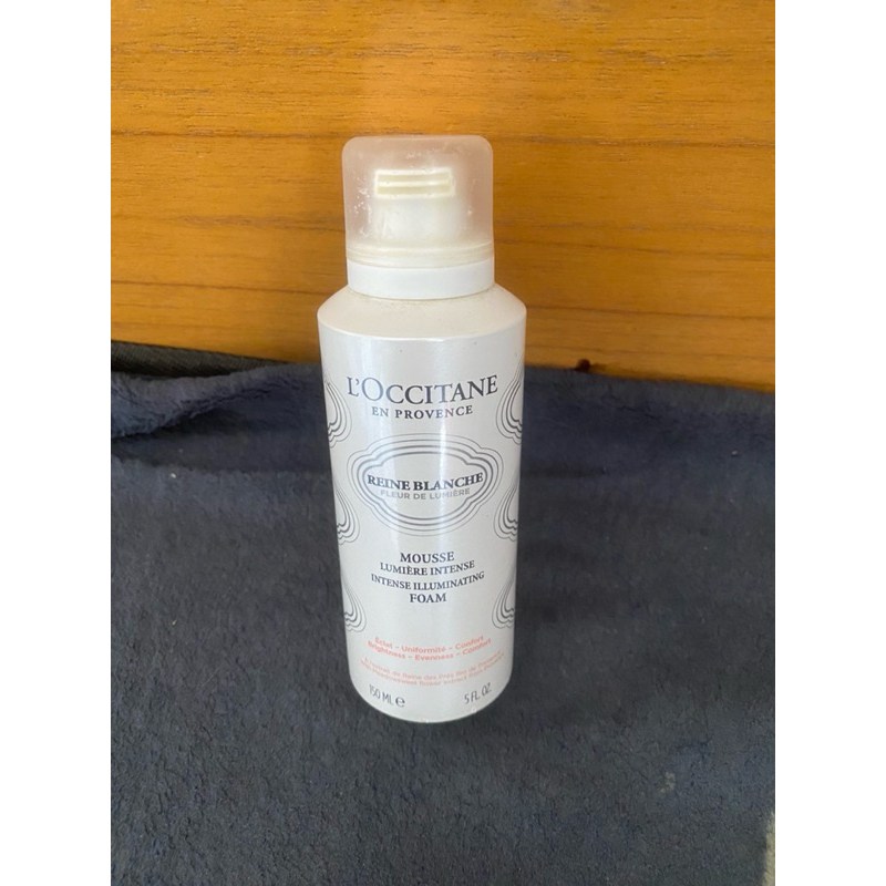 L’occitane en provence - reine blanche mousse lumiere intense foam preloved