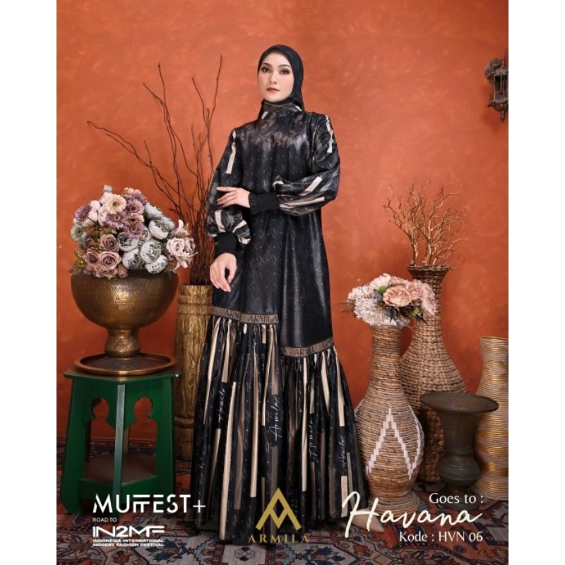 [ARMILA SYARI] GAMIS SYARI PREMIUM/SET DRESS "HAVANA SERIES" BY ARMILA SYARI