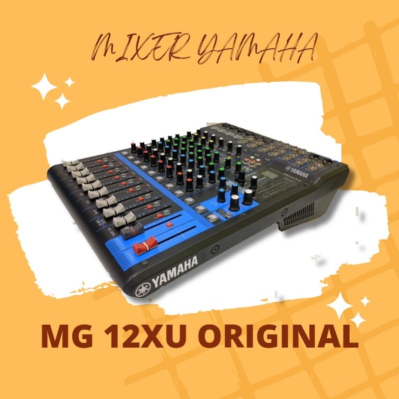 Mixer Yamaha MG12 XU Original Bekas