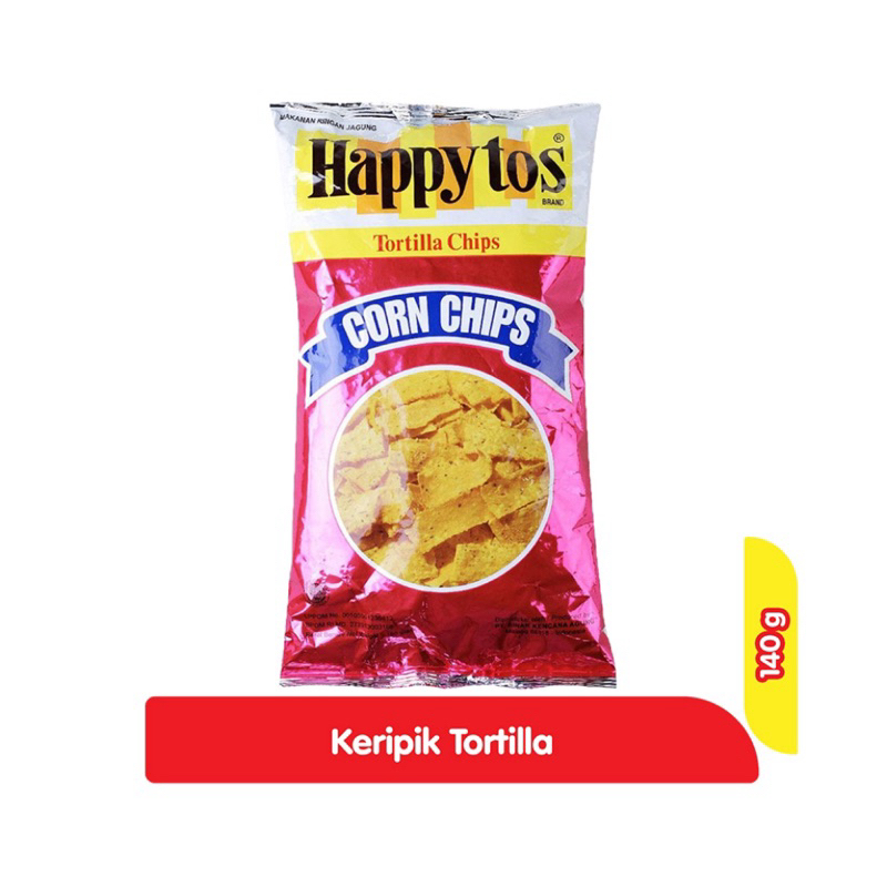 

Happy Tos Keripik Tortilla Merah 140 gram