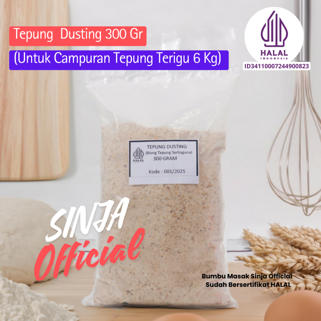 

Tepung Dusting 300 Gr Biang Tepung Serbaguna Ayam Fried Chicken