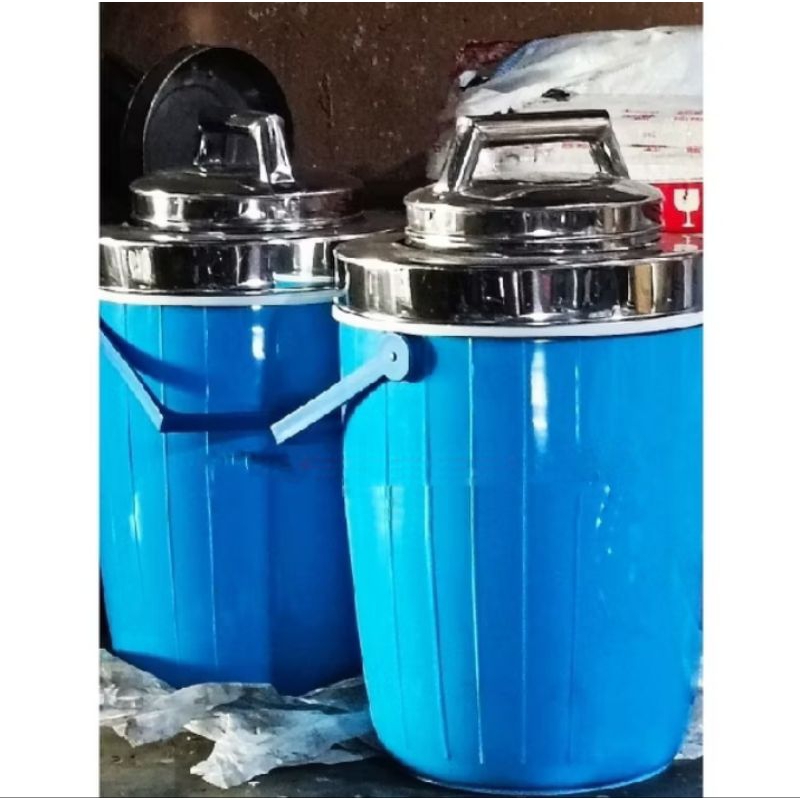 TABUNG ES PUTER 15 LITER LENGKAP (TABUNG LUAR TERMOS NASI)