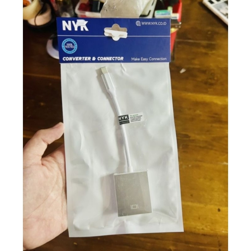Converter Kabel Type C To Hdmi NYK Input revalsible usb type c 3.1 male Output Hdmi female / Convert