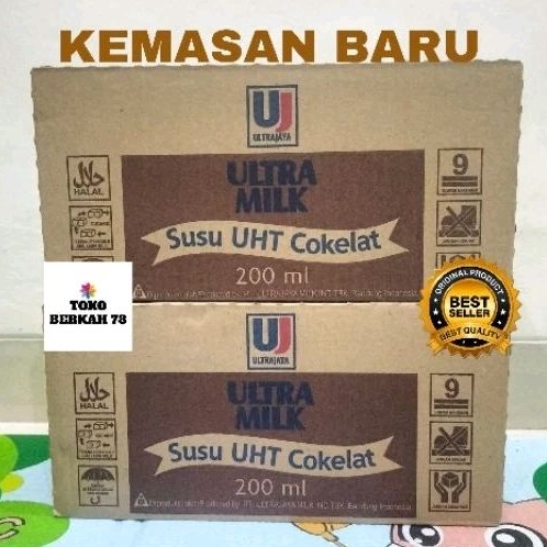 

Susu Ultra Milk Cokelat 200Ml / Susu Ultra Coklat 200Ml ( Karton )