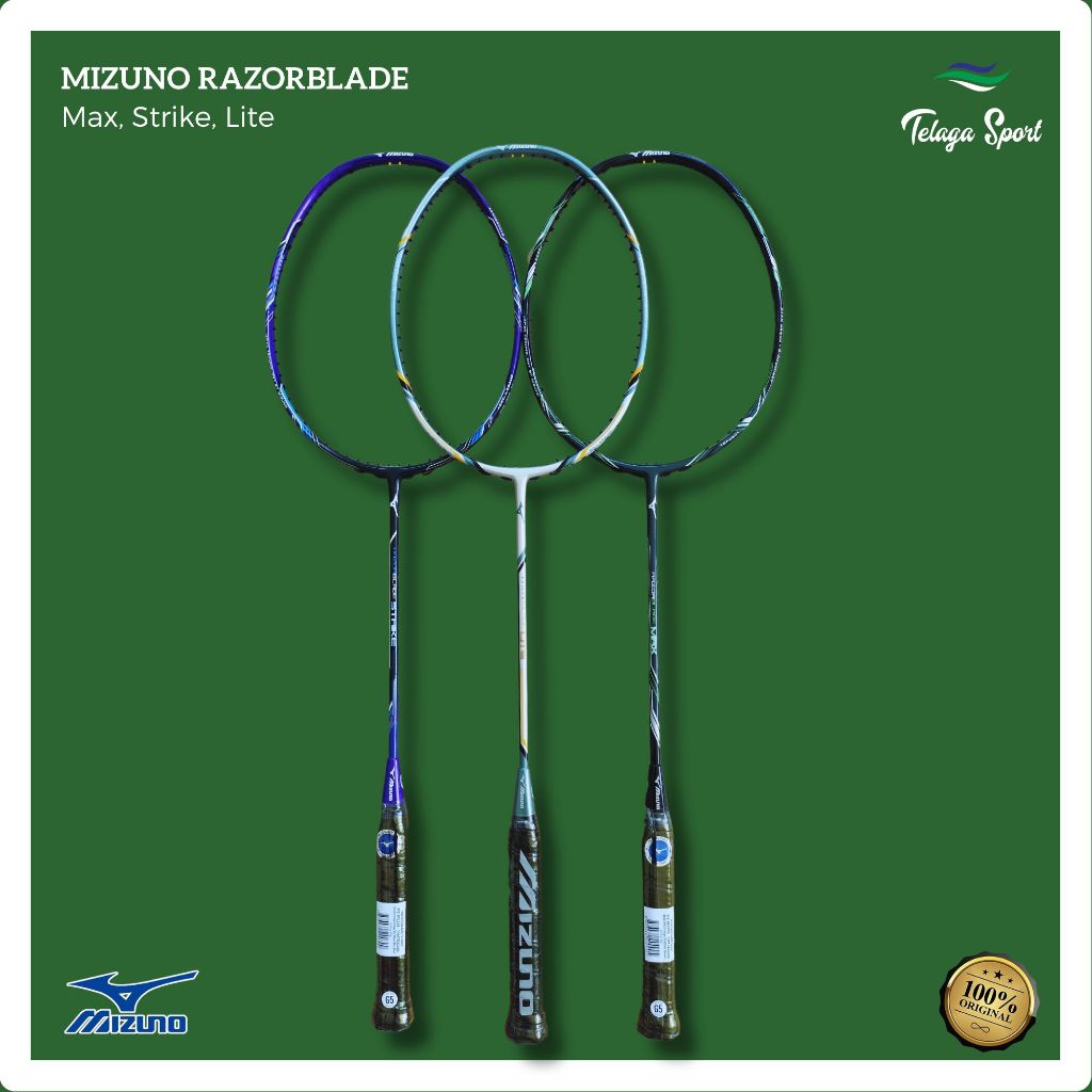 Raket Badminton Mizuno Razorblade Series Original