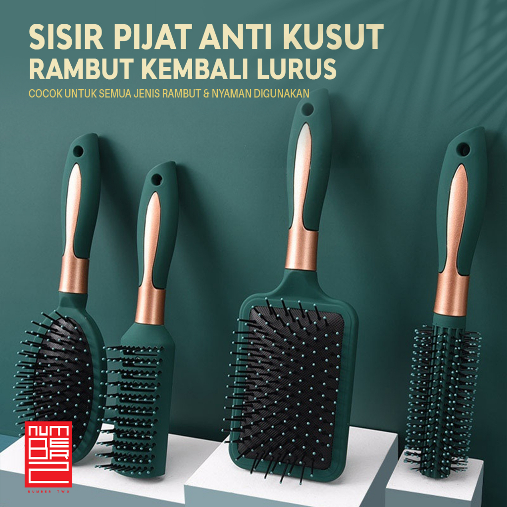 Sisir Anti Rontok Jumbo / Sisir Rambut Wanita / SISIR RAMBUT ANTI KUSUT PREMIUM / SISIR PIJAT KESEHA