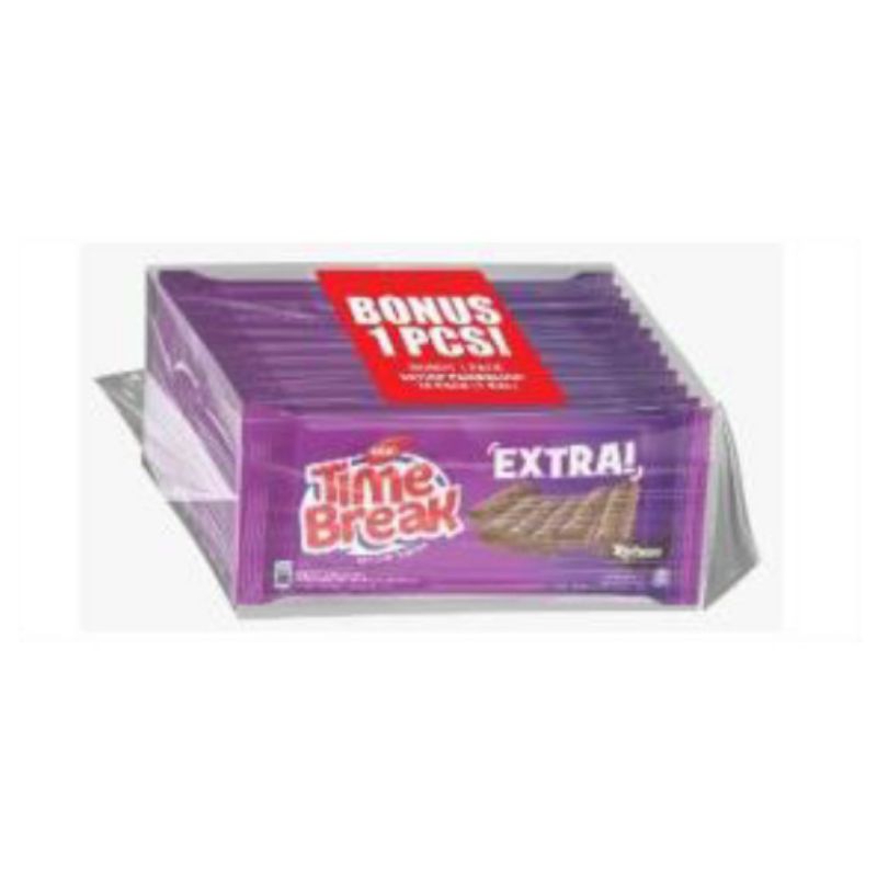 

Wafer Time Break Cokelat 1000(22/bal) 16g