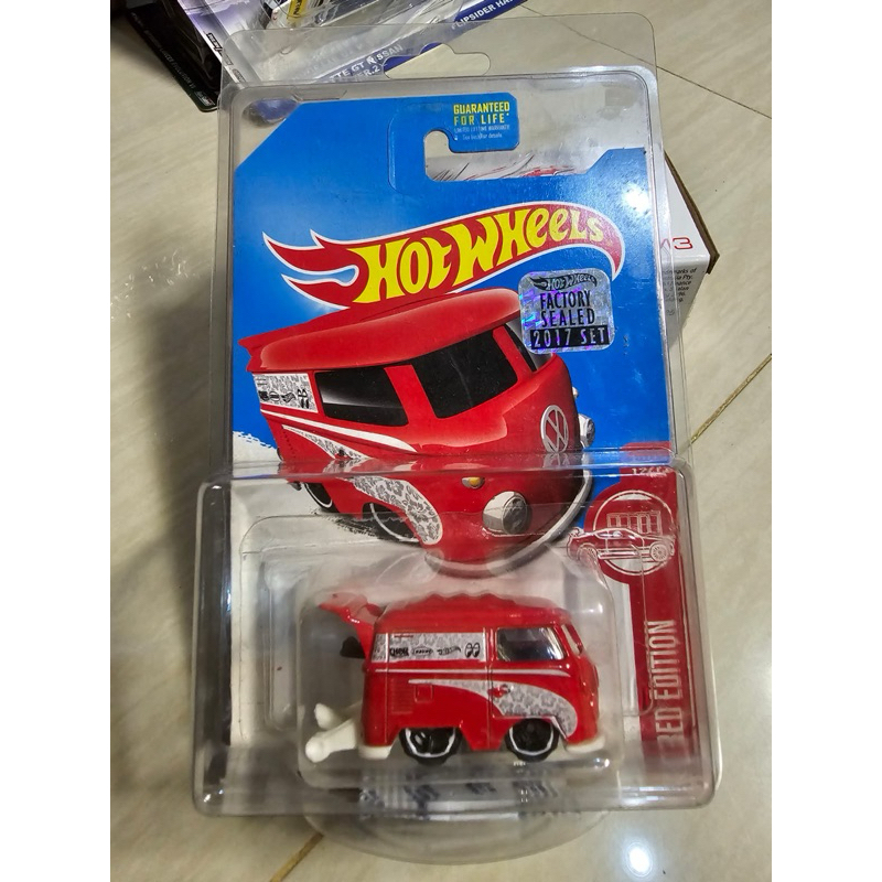 hotwheels kool kombi red edition fs
