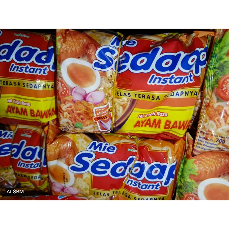 

ISI 5 PCS - MURAH GRATIS ONGKIR - MIE INSTAN MURAH - MIE SEDAAP RASA AYAM BAWANG 75 GR