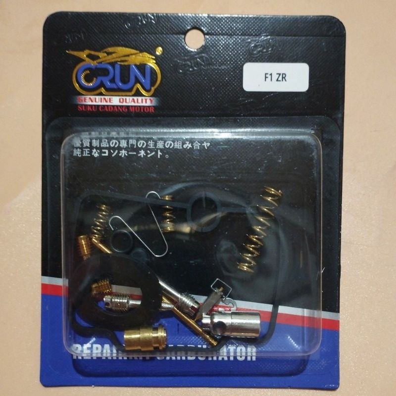 CRUN REPAIRKIT CARBURATOR F1 ZR /F1ZR /FORCE 1 ONE ZR /REPAIR KIT KARBURATOR ORIGINAL