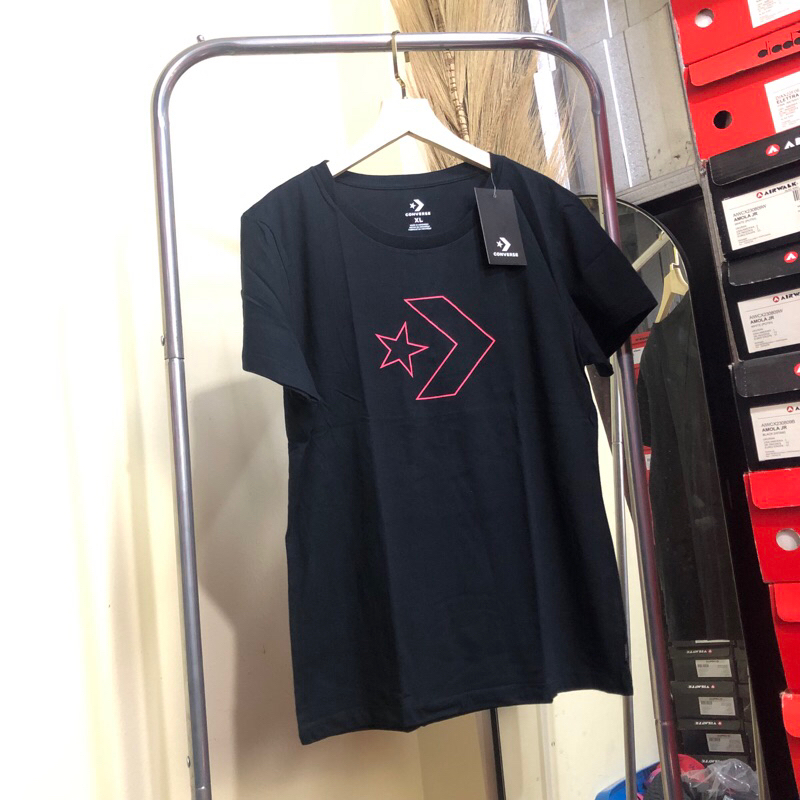 Converse Women Tshirt Black
