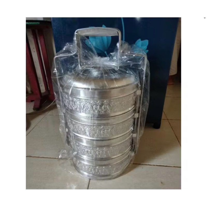 Rantang/Tenong 4 susun Aluminium