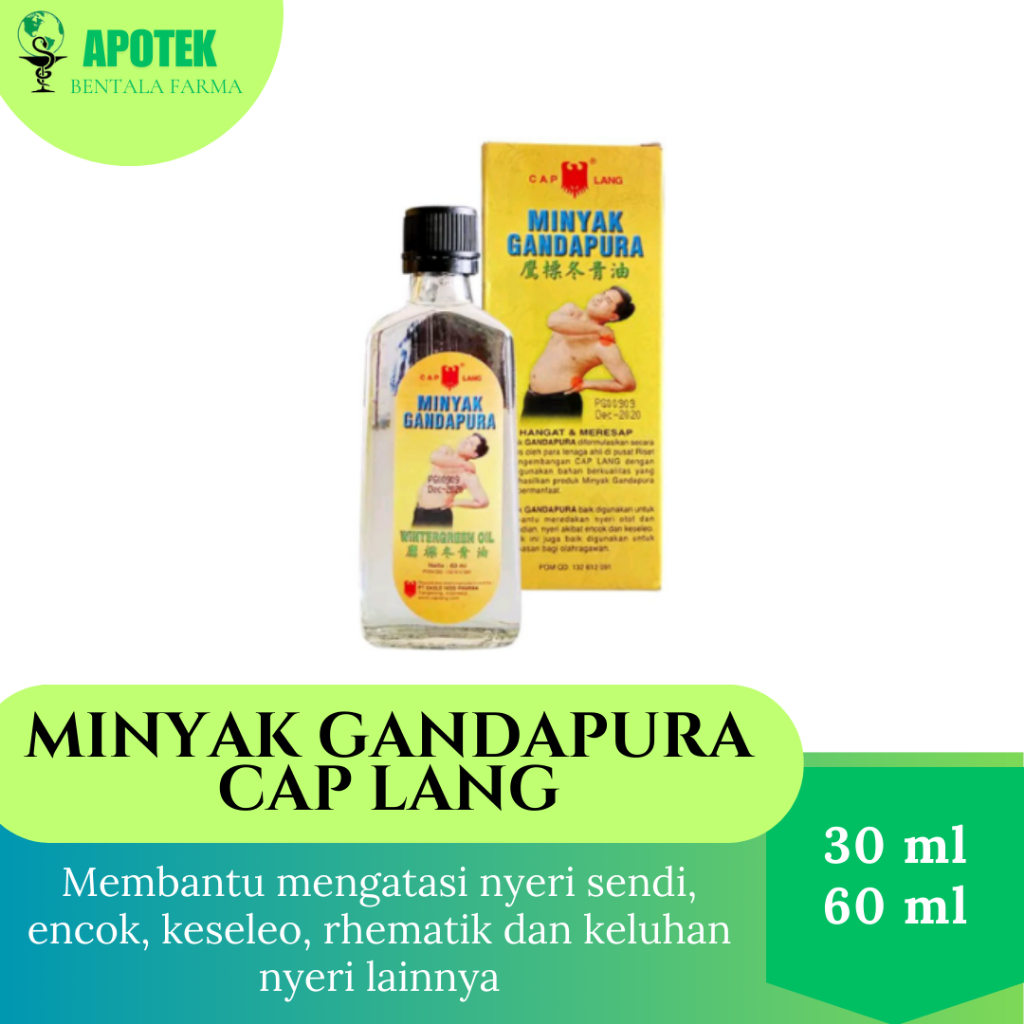 Minyak Gandapura Cap Lang