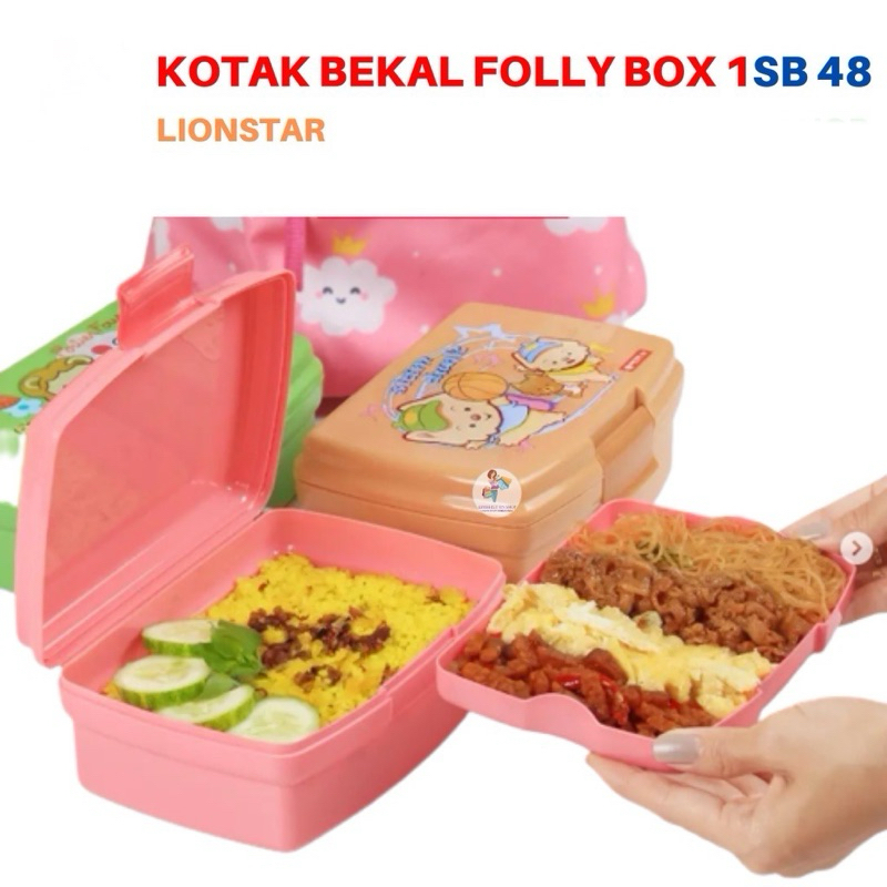 Kotak Makan Bekal Anak Sekolah / Tempat Makanan Catering