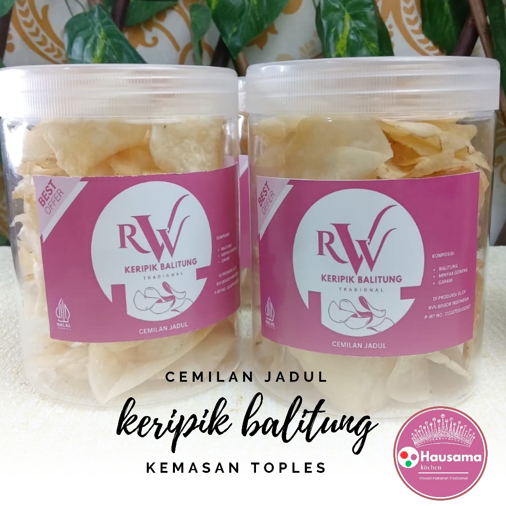 

keripik balitung renyah gurih cemilan tradisonal
