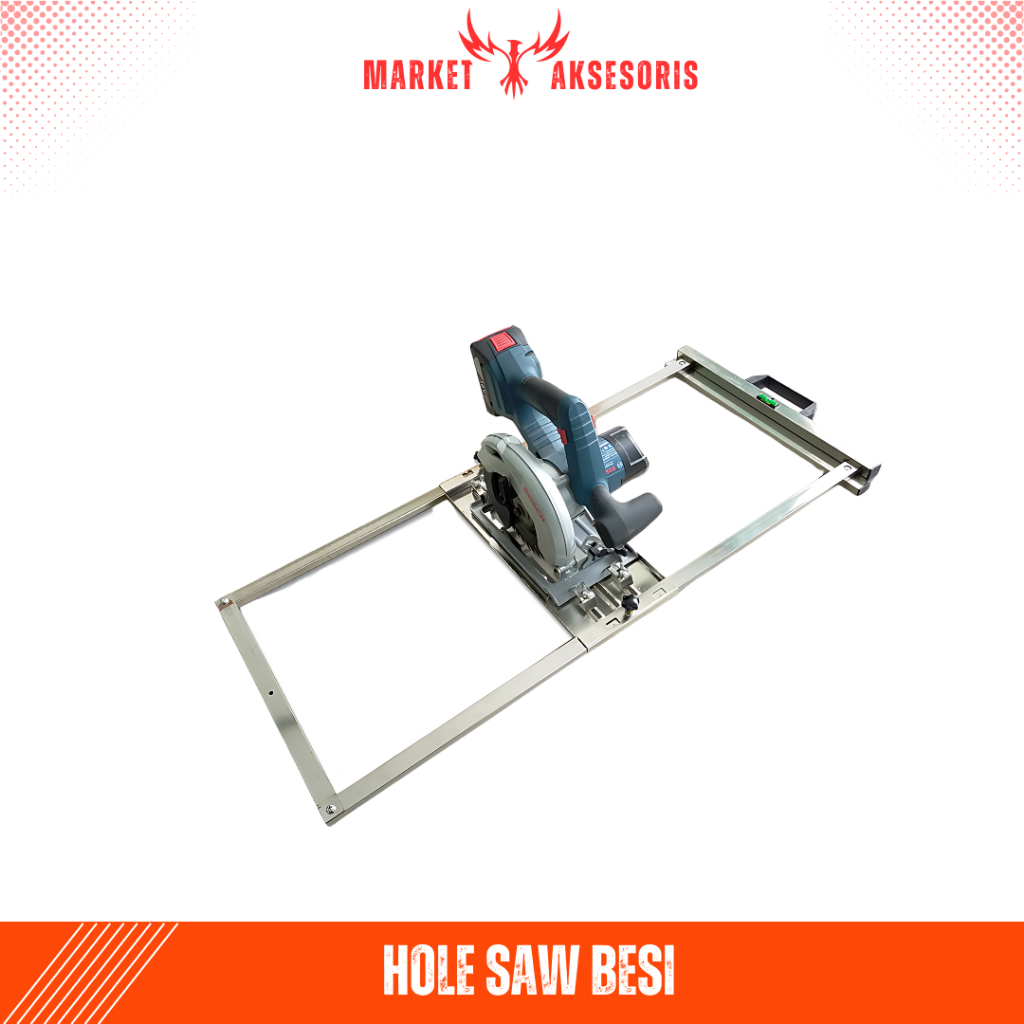 Track Circular Saw Guide 7 Inch Portable Jig Tracksaw Alat Dudukan Mesin Table Saw