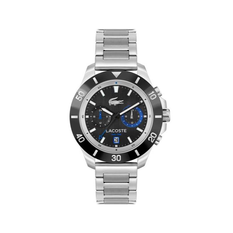 Lacoste Torga Black Dial Stainless Steel 2011342