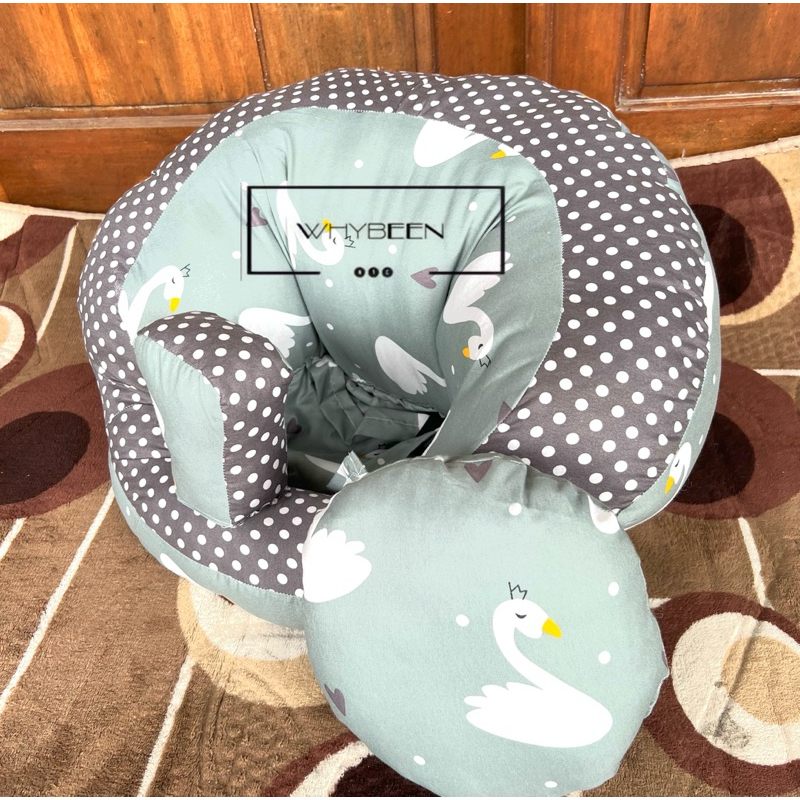 Sofa Kursi Bayi [SOFA DUDUK BAYI] Bayi belajar Duduk Dengan Bantalan empuk Dan Sabuk