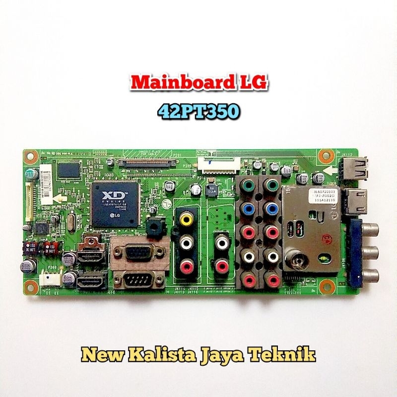 MAINBOARD TV LG 42PT350 ORIGINAL EAX64103901 MB LG 42PT350R MOTHERBOARD LG 42PT350 MB 42PT350R MESIN