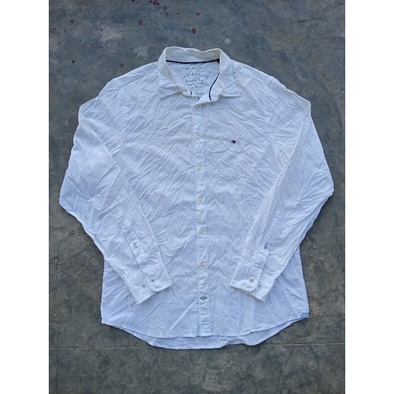 Kemeja TOMMY HILFIGER PUTIH original