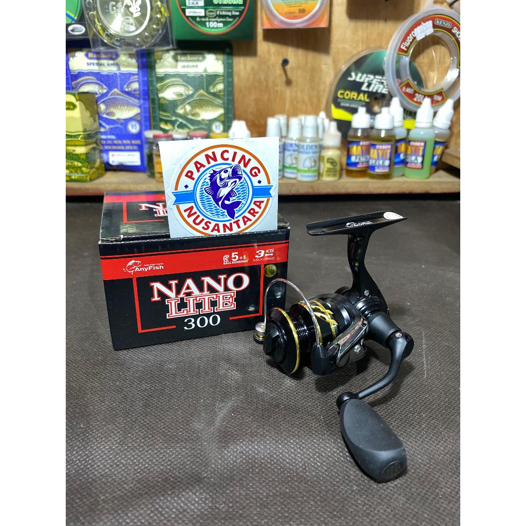REEL NANO LITE ANY FISH 100 200 300 reel mini reel pancing