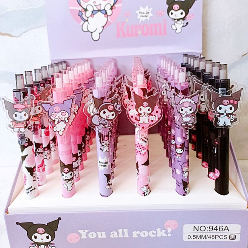 

Bolpen Gel Cetek Fancy / Pulpen Cetek Karakter Sanrio Kuromi 0,5 mm