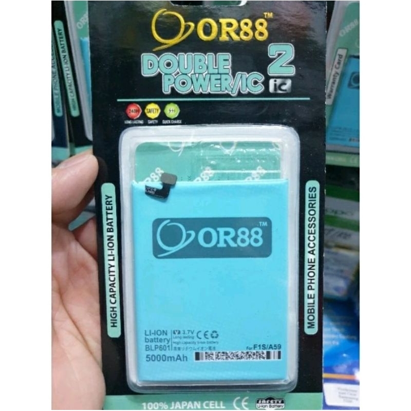 Baterai ORIENS Double Power 2 IC OPPO F1S/BLP601