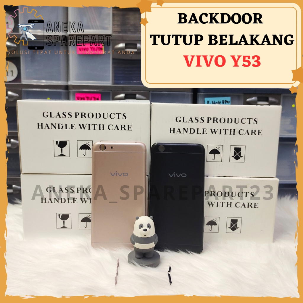 VIVO Y53 BACKCOVER BACKDOOR HOUSING - TUTUP BATERAI CASING BELAKANG VIVO Y53