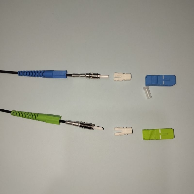 Patch Cord SC - SC UPC Hitam Gepeng