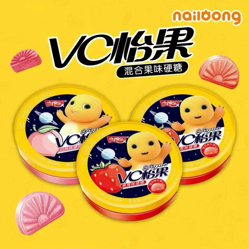 

(HALAL) 奶龙VC怡果 PERMEN NAILONG DINO KUNING 50G