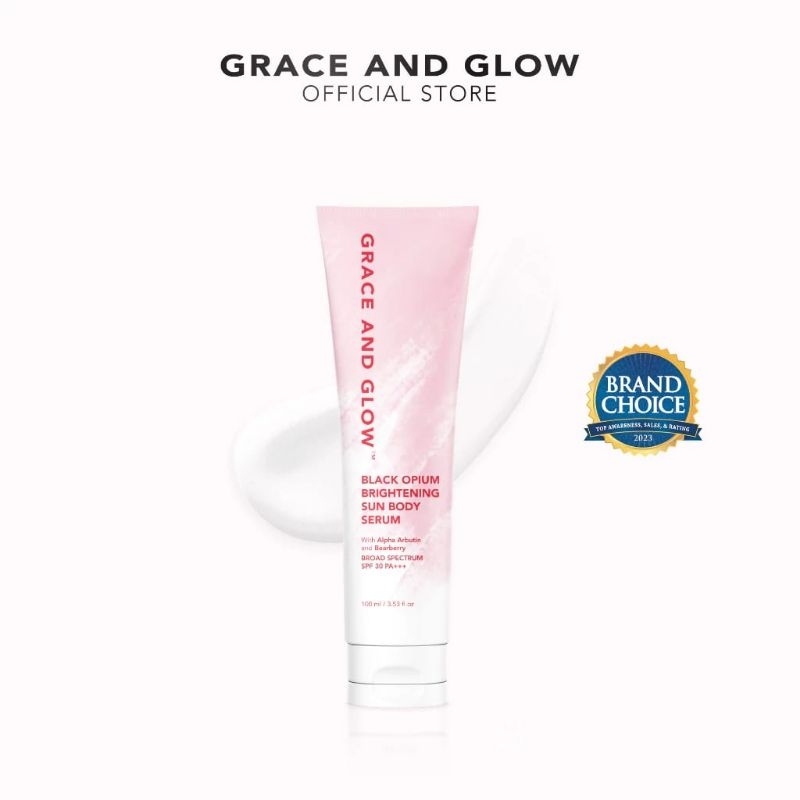 Grace and glow Brightening sun body serum